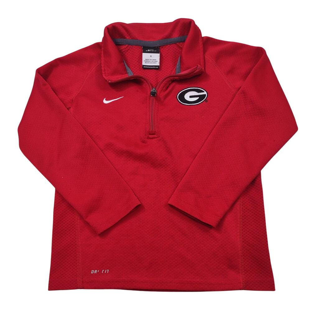 Nike Dri-Fit Pullover, University of Georgia, Size 6 Boys